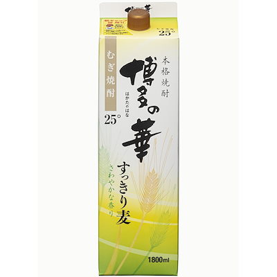 Qoo10] 博多の華 【送料無料】福徳長酒類 麦焼酎 博多の華