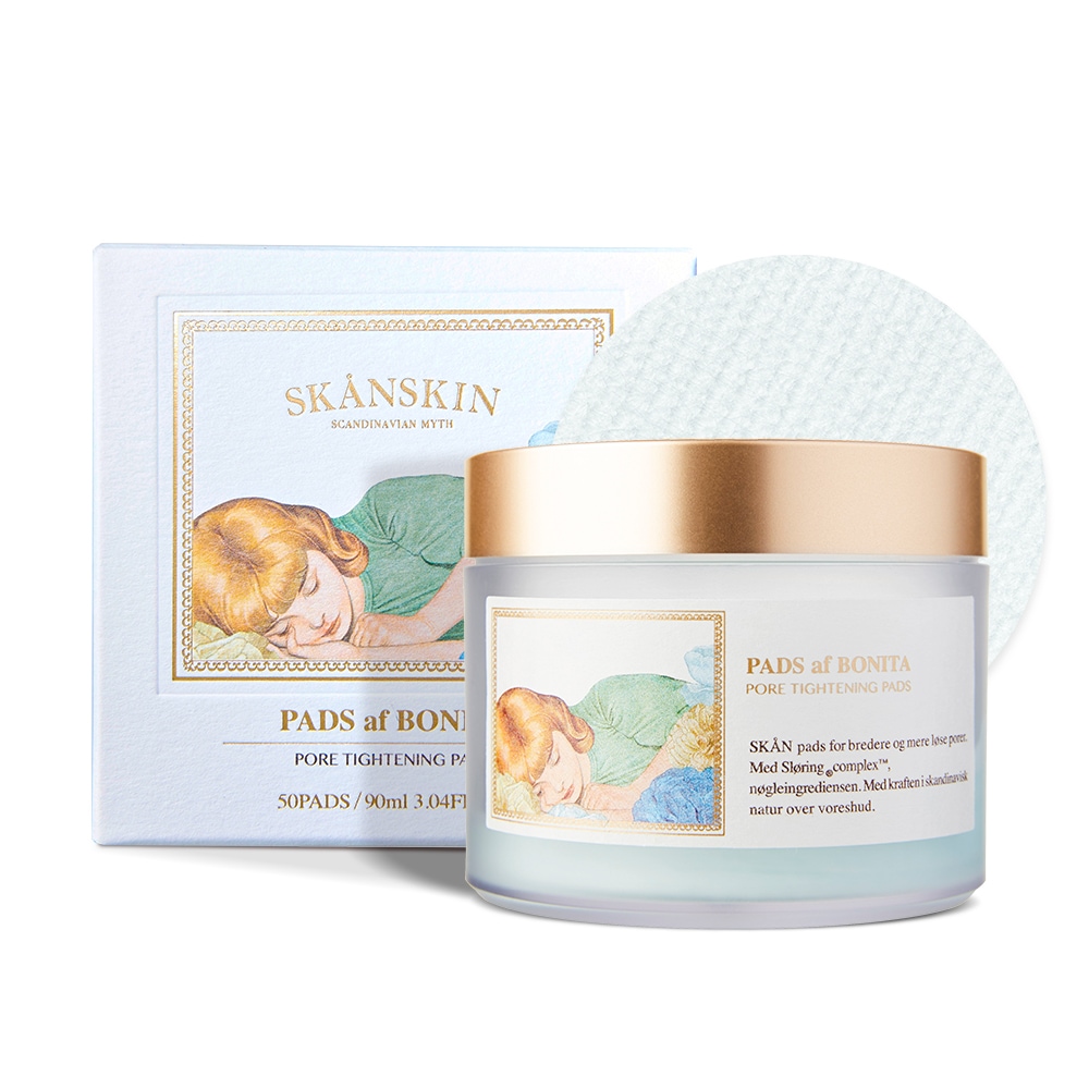 スカンスキン氷河水クーリングショット毛穴パッド50枚 + マスクパックをプレゼント