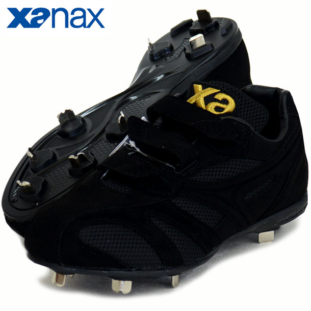 ザナックス XANAX トラストCL 野球 ベルト式 樹脂底 金具スパイク 20SS(BS323CL-9090)
