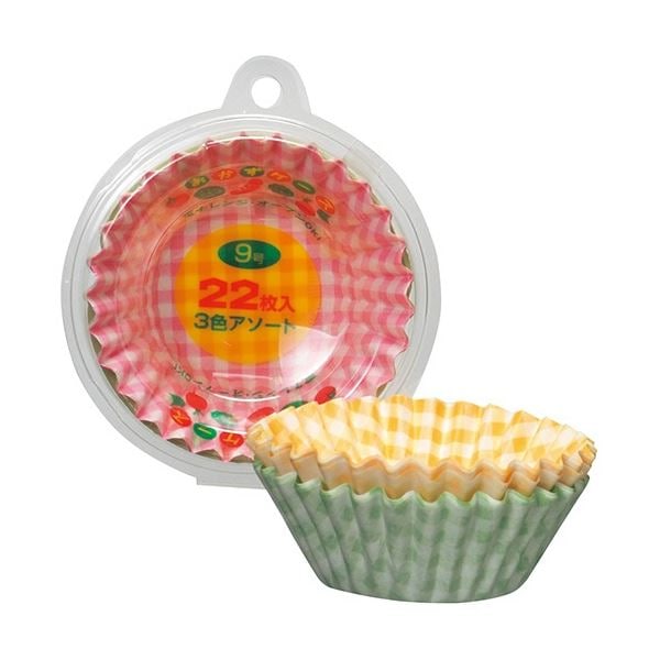 （まとめ）アートナップ おかずケース 9号（3色アソート） （220枚：22枚x10パック）[x5]