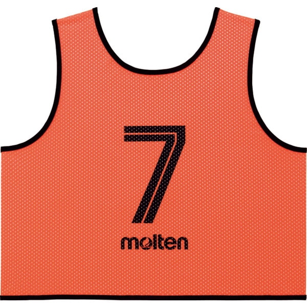 モルテン molten ゲームベスト GV10枚セット 蛍光オレンジ GS0113KO 9,308円