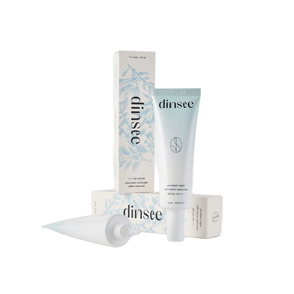 [ディンシー] プレミアム ビーガン ゴルフ エディション (マイルドサン クリーム 50ml+サンスティック 105g+ゴルフボール3個+ボールマーク1個) 6種セット (賞味期限 260125)