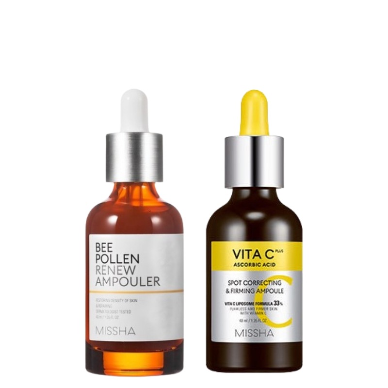 ビフォーレン レニュー アンプラー 40ml +ビタC プラス くすみ アンプル 40ml (1+1)