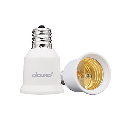 他サイト： E17-E26口金変換アダプター 変換ソケット 熱に 2個セットの商品画像