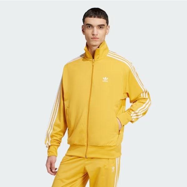 [男女兼用] アディカラー クラシック ファイヤーバード IY8736 アディダスオリジナル 三本線 ジャージ トレーニングウェア イエロー