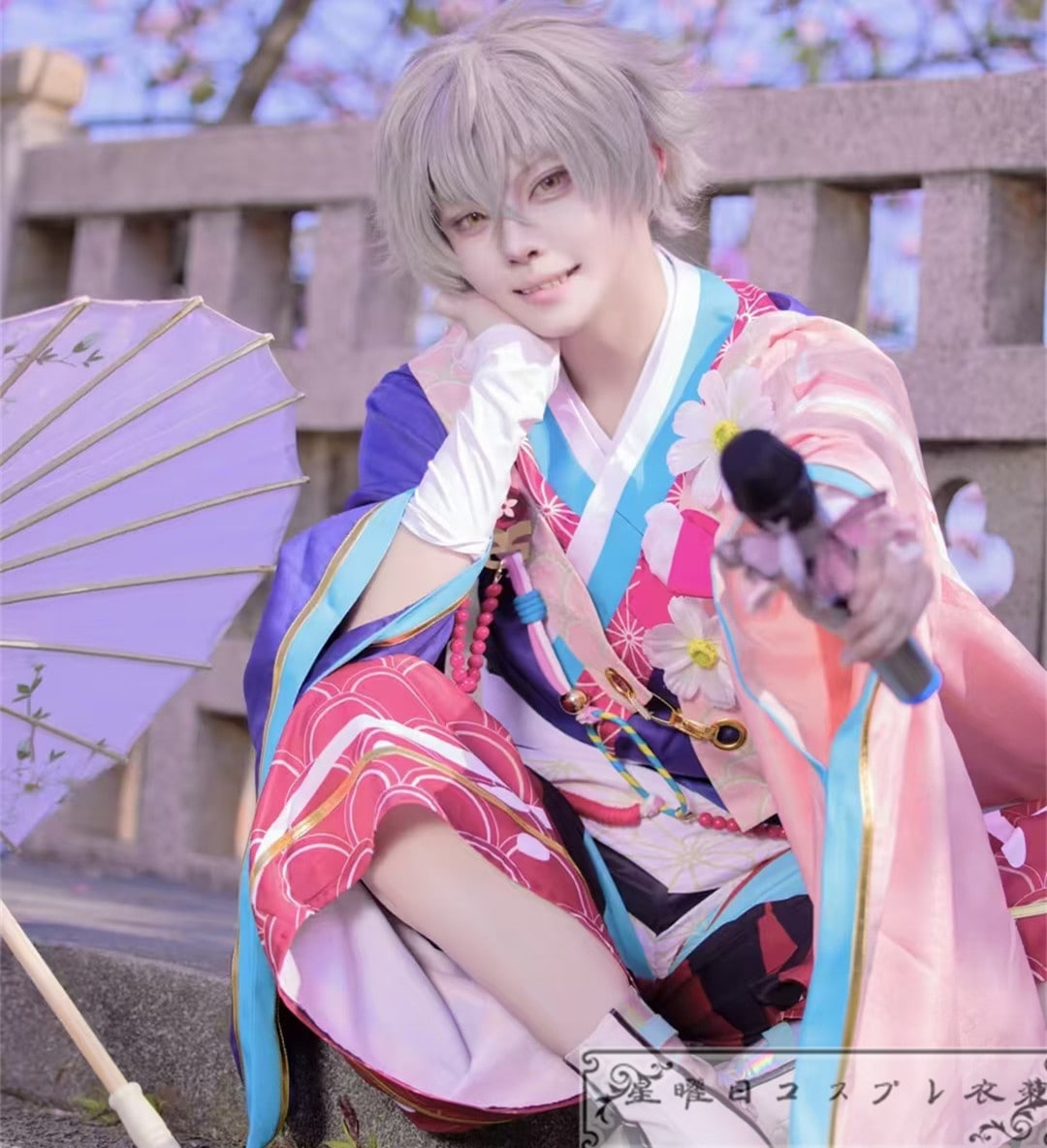 ES あんスタ 双頭×流儀／ドラゴンズヘッド 南雲鉄虎 鬼龍紅郎 天祥院英智 真白友也 天城一彩 大神晃牙 乙狩アドニス コスプレ衣装 コスチューム