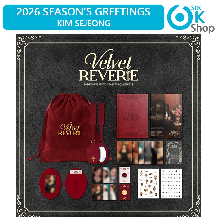 KIM SEJEONG 2026 SEASON’S GREETINGS [Velvet REVERIE] 公式グッズ カレンダー