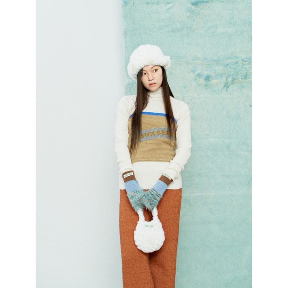 MISU A BARBE [Exclusive] FUZZY CIRCLE MICRO (6COLOR)