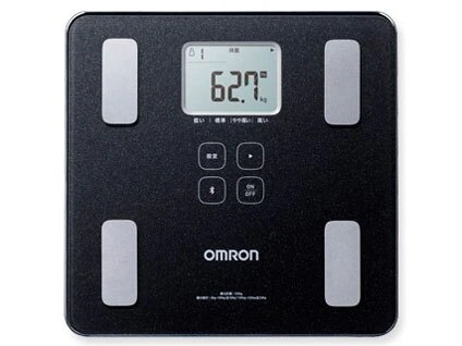 オムロン カラダスキャン HBF-227T-SBK [ブラック] 体重計