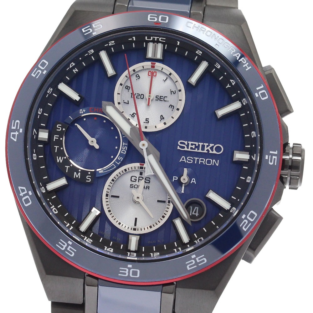 セイコー SEIKO SBXC167/5X83-0AG0 アストロン ネクスター 大谷翔平モデル2024 ソーラー電波 メンズ 美品 箱・保証書付き_960630【中古】