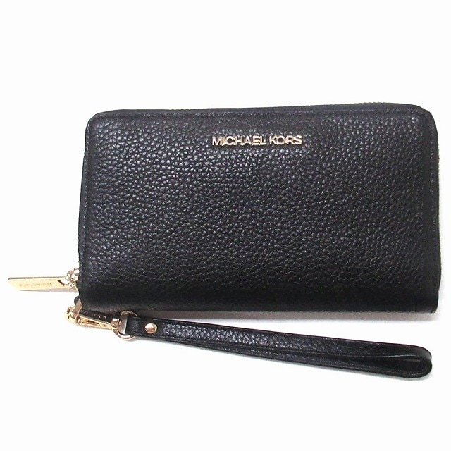 MICHAEL KORS マイケルコース アウトレット 財布 レザー ジェットセットトラベル 長財布 35S9GTVE7L BLACK