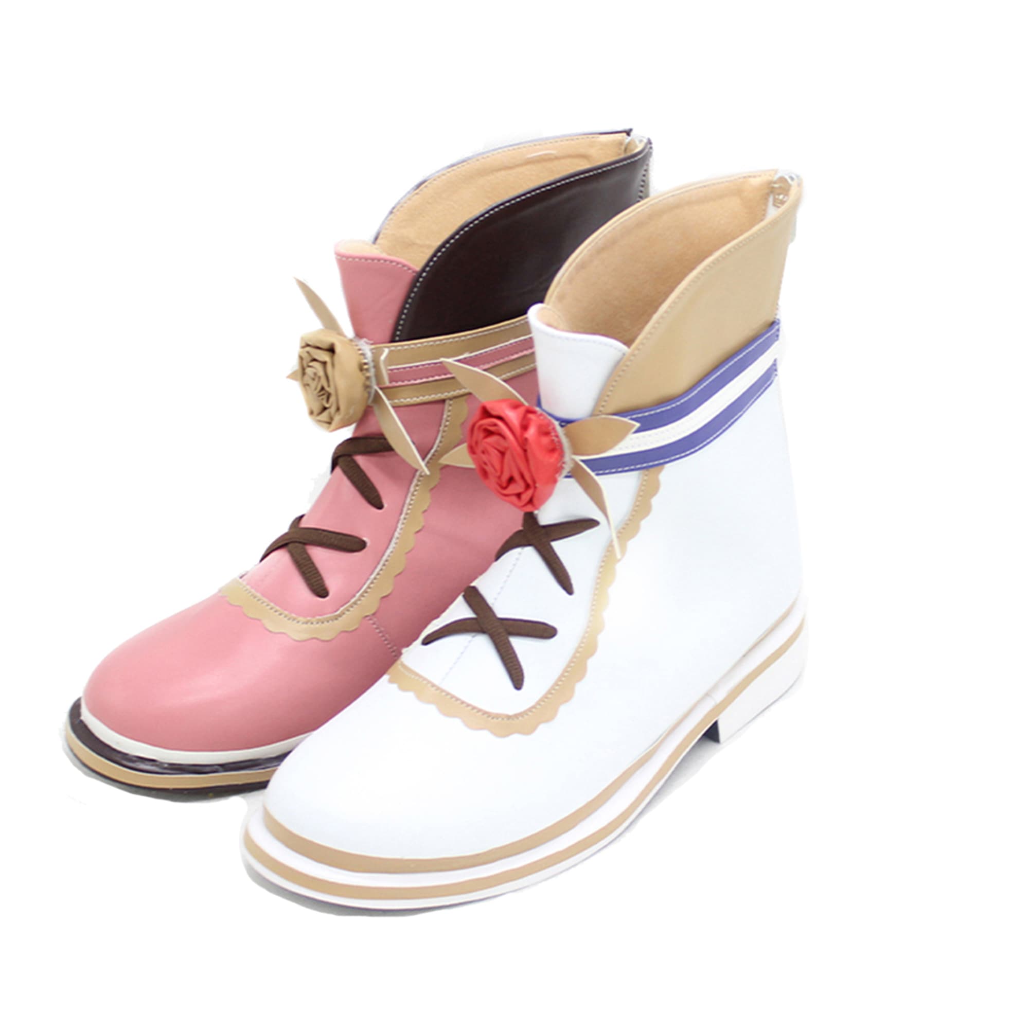 ヒシアケボノ ウマ娘 プリティーダービー 勝負服 コスプレ 靴 ブーツ コスプレ靴 コスプレブーツ カスタマイズ可能 1017090