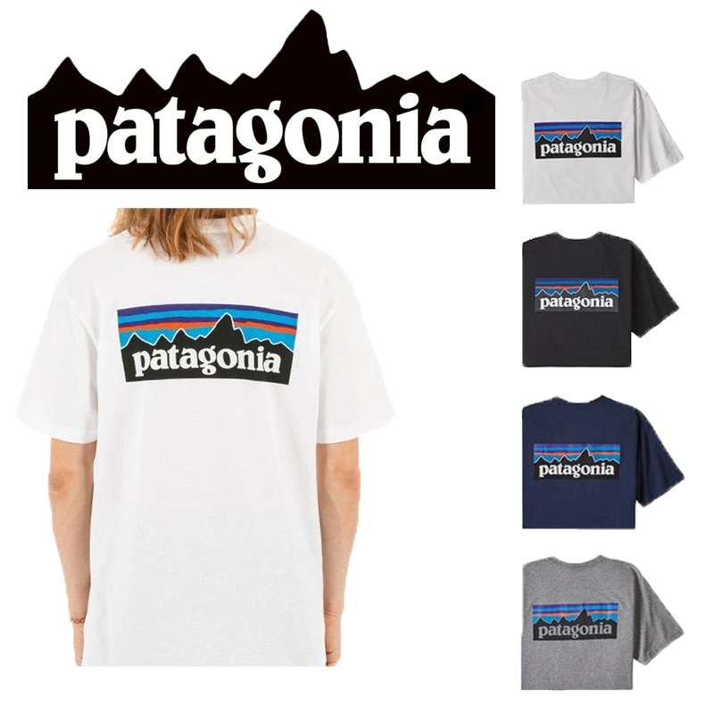 Patagonia 39151 P-6 Logo Organic T-Shlrtユニセックス/半板Tシャツ 3typeパタゴニア レスポンシビリティー正規品無料配送
