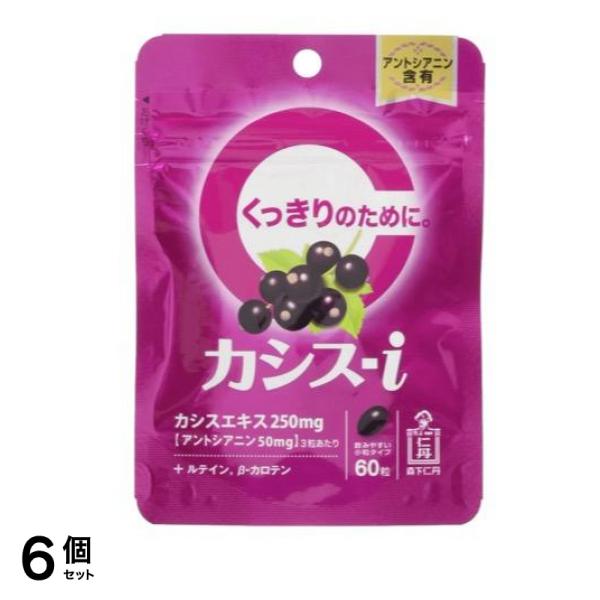 森下仁丹 カシス-i 60粒 6個セット