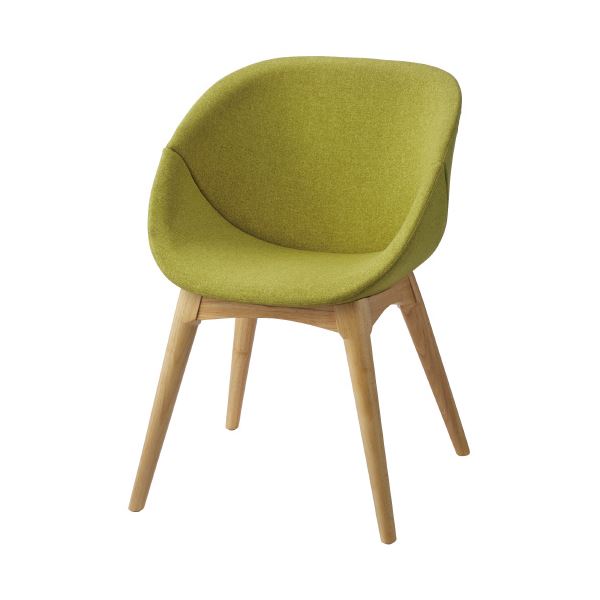 FRENZ ラウンジチェア RDP3-WN YG イエローグリーン 木製脚 33,026円