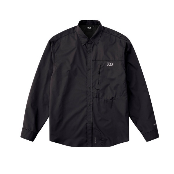 ダイワ ウェア DE-5126 Pertex ロングスリーブシャツ ブラック 2XL