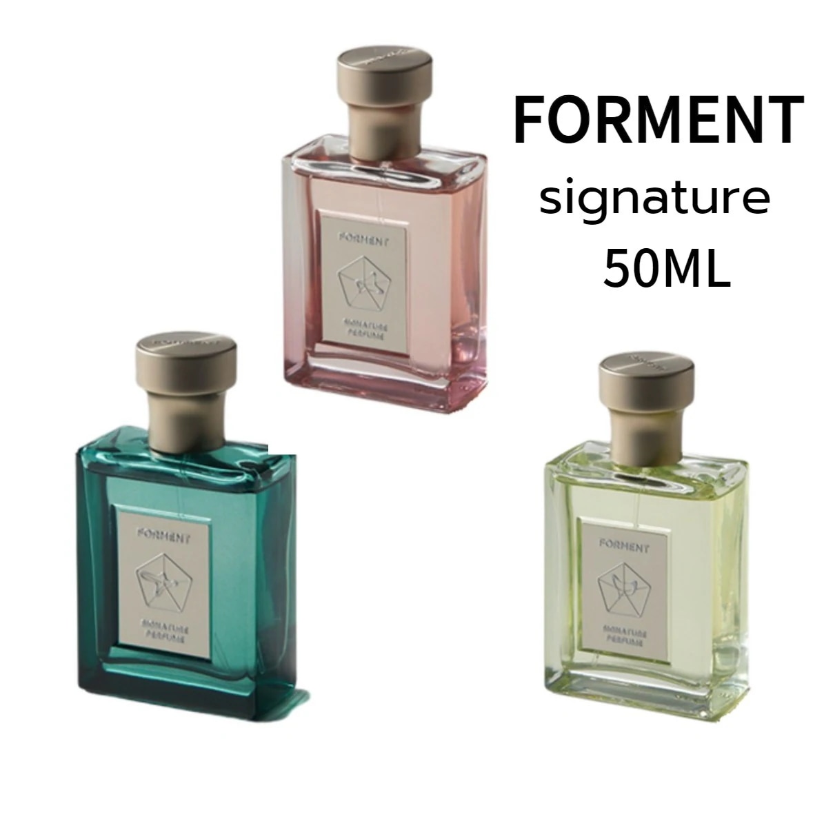 [FORMENT] NEWシグネチャー香水 50ML 3種 プレミアムline
