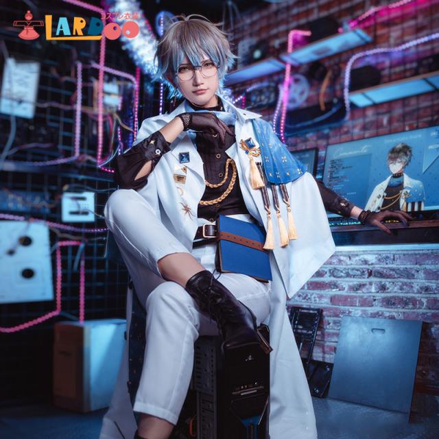 新タイプ追加 激安販売 バーチャルYouTuber VTuber Ike Eveland アイク・イーヴランド コスプレ衣装 仮装 コスチューム[DY22044]