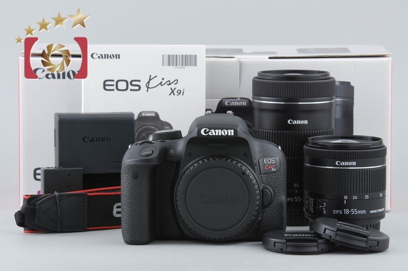 EOS Kiss X9i ダブルズームキット 元箱付き