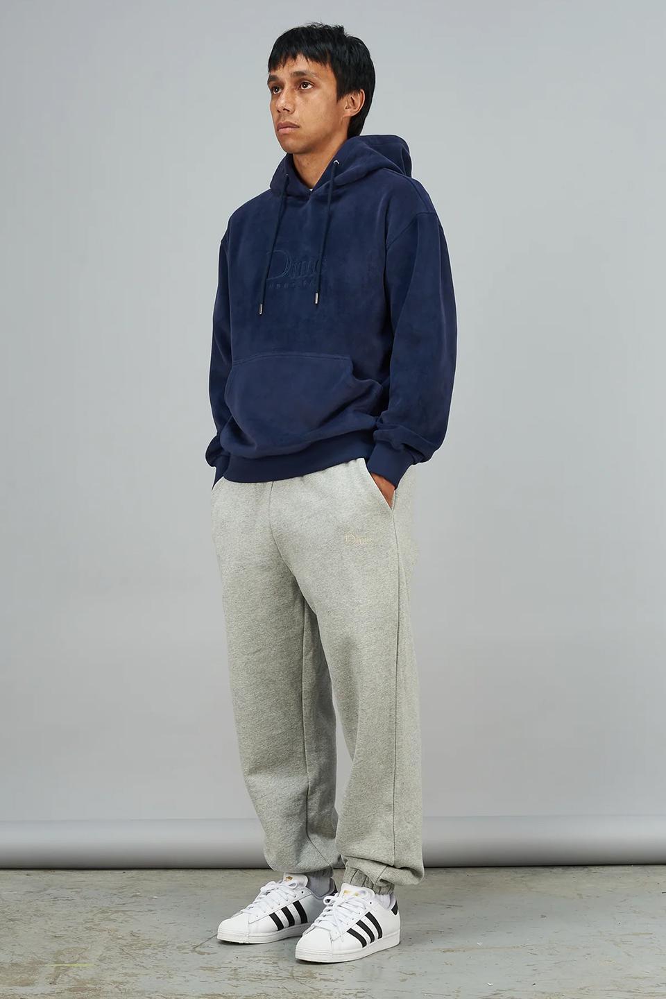 【DIME】 CLASSIC VELOUR HOODIE : NAVY