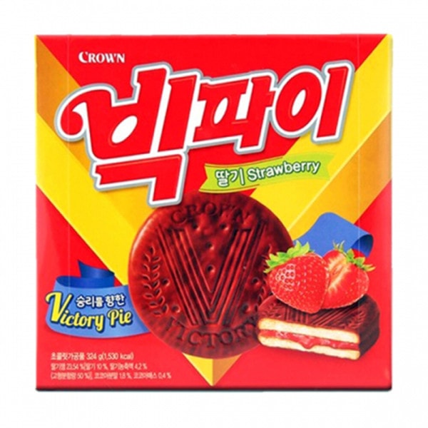 当日出荷 クラウン ビッグパイ イチゴ 324gx12個