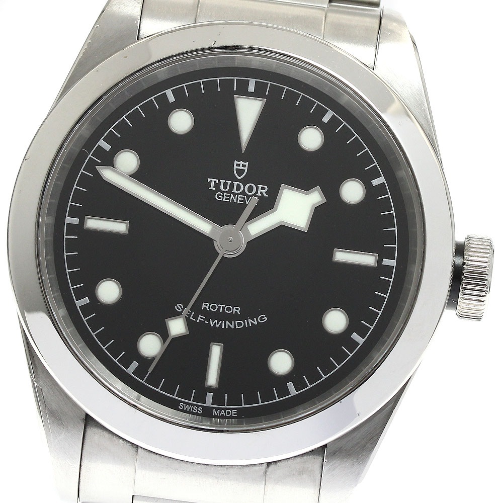 チュードル TUDOR 79540 ヘリテージ ブラックベイ 自動巻き メンズ 保証書付き_877473【中古】