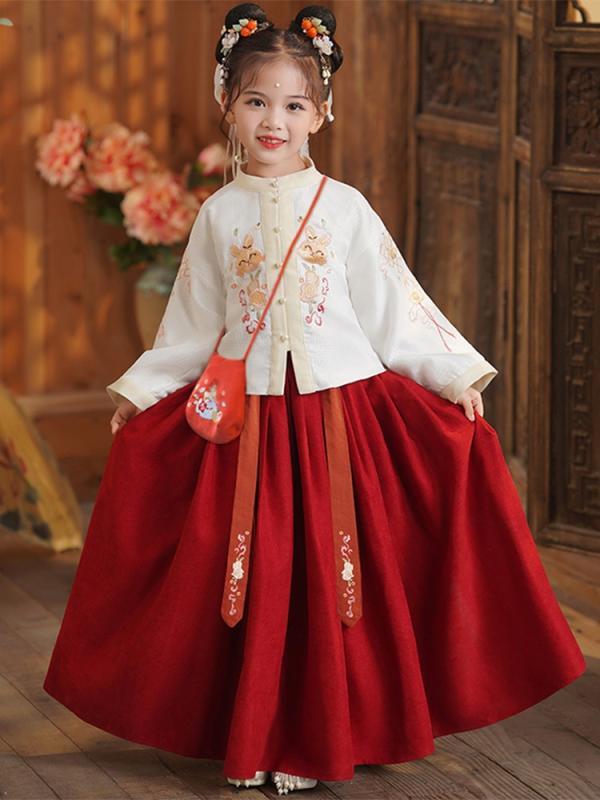 韓服 子供服 民族ドレス 女の子 パーティードレス チャイナ風 衣装 結婚式 発表会 イブニングドレス 秋冬 女の子 キッズ 子供服