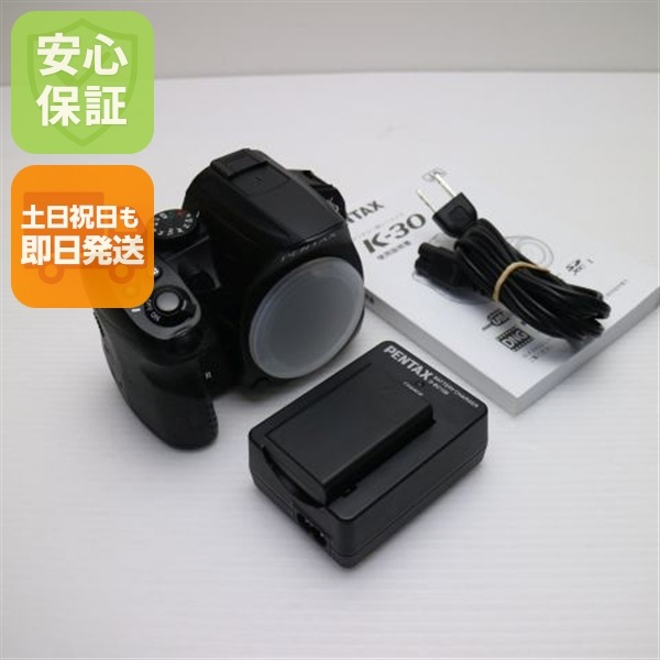超美品 K-30 ブラック ボディ デジ1 PENTAX 190