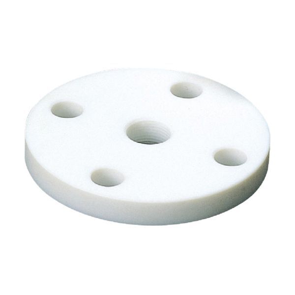テフロン NR1405016 フッ素樹脂(PTFE)フランジ 20A×10K×RC3/8 メーカー直送