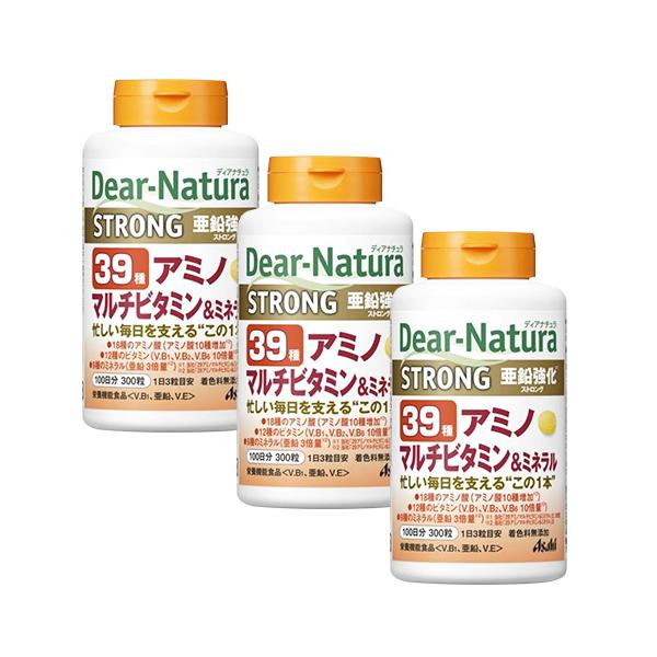 3個セット アサヒ ディアナチュラストロング39 アミノ マルチビタミン＆ミネラル