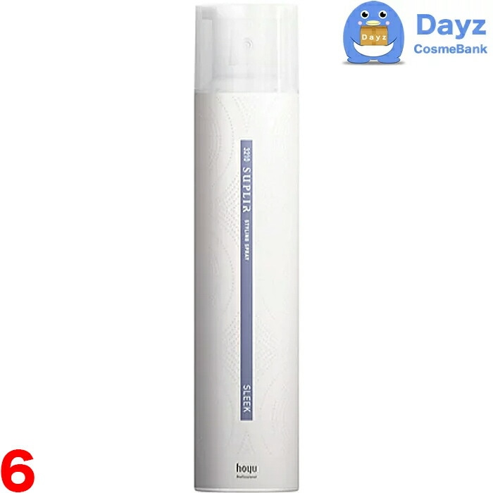 ホーユー ミニーレ スプリール スタイリングスプレー スリーク 180g　6点セット　　ヘアスタイリング剤　　ヘアスプレー グロス 艶スプレー 　　nc