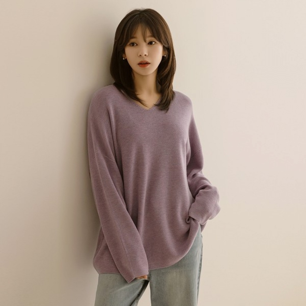 [Elysia] ノードハッチ V ウールニット T シャツ