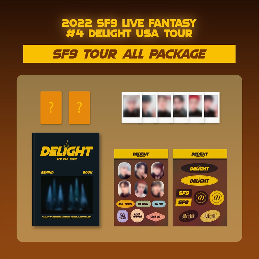 [未開封新品] SF9(エスエフナイン) - 2022 SF9 LIVE FANTASY #4 DELIGHT USA TOUR