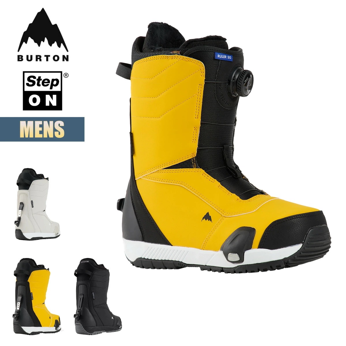 ステップオン ブーツ メンズ 24-25 ルーラー W25JP-172871 Mens Ruler Step On Snowboard Boots スノーボードブーツ BOA ダイヤル式