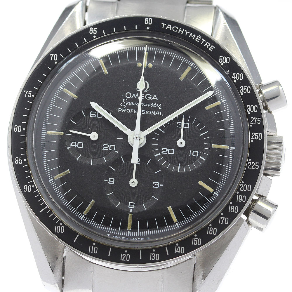 オメガ OMEGA 145.022-69ST スピードマスター プロフェッショナル 5thモデル クロノグラフ 下がりR 段付き Cal.861 手巻き メンズ _863069【中古】