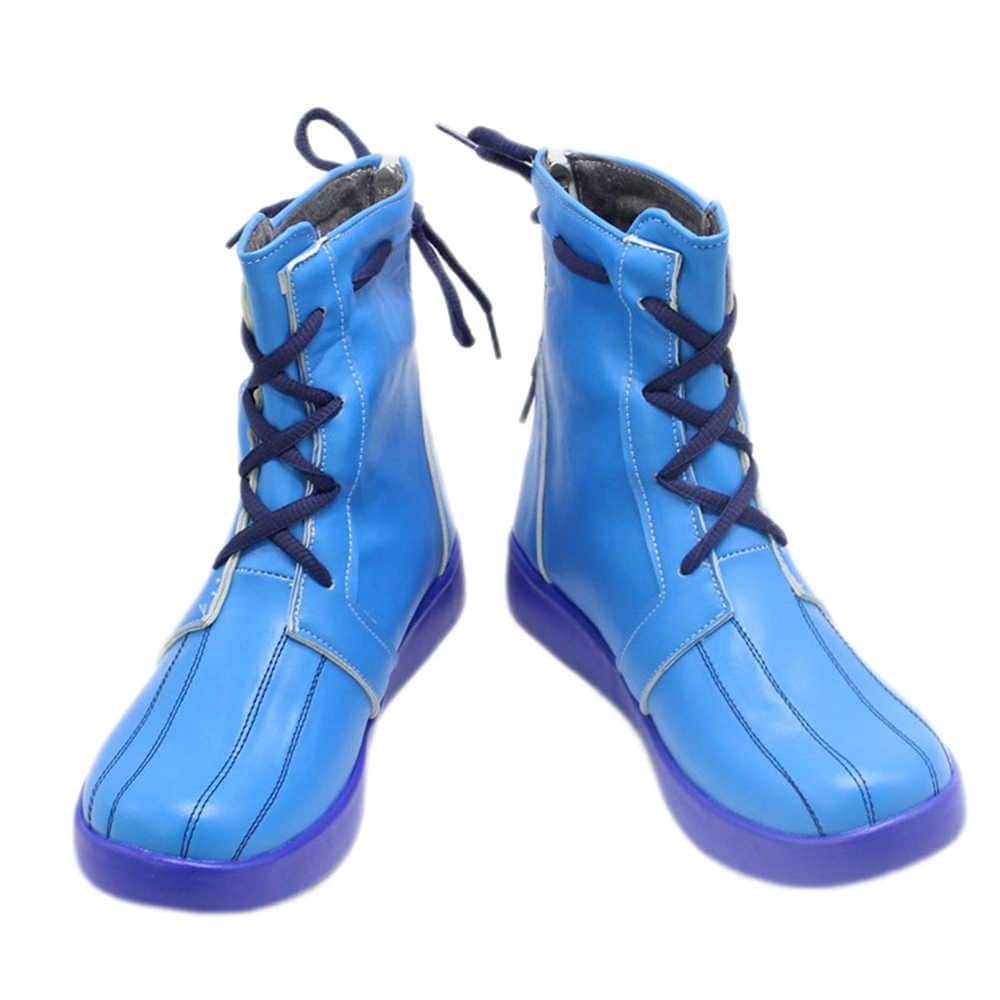 プロジェクトセカイ カラフルステージ!feat.初音ミク　ビビッドソウル　青柳冬弥　コスプレ靴/ブーツ期間限定30％