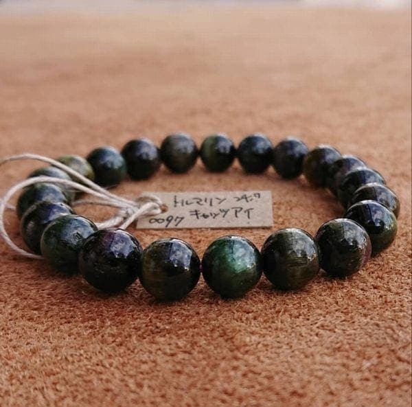 ブレスレット レディースアクセサリー アクセサリー ファッション トルマリンキャッツアイ 天然石