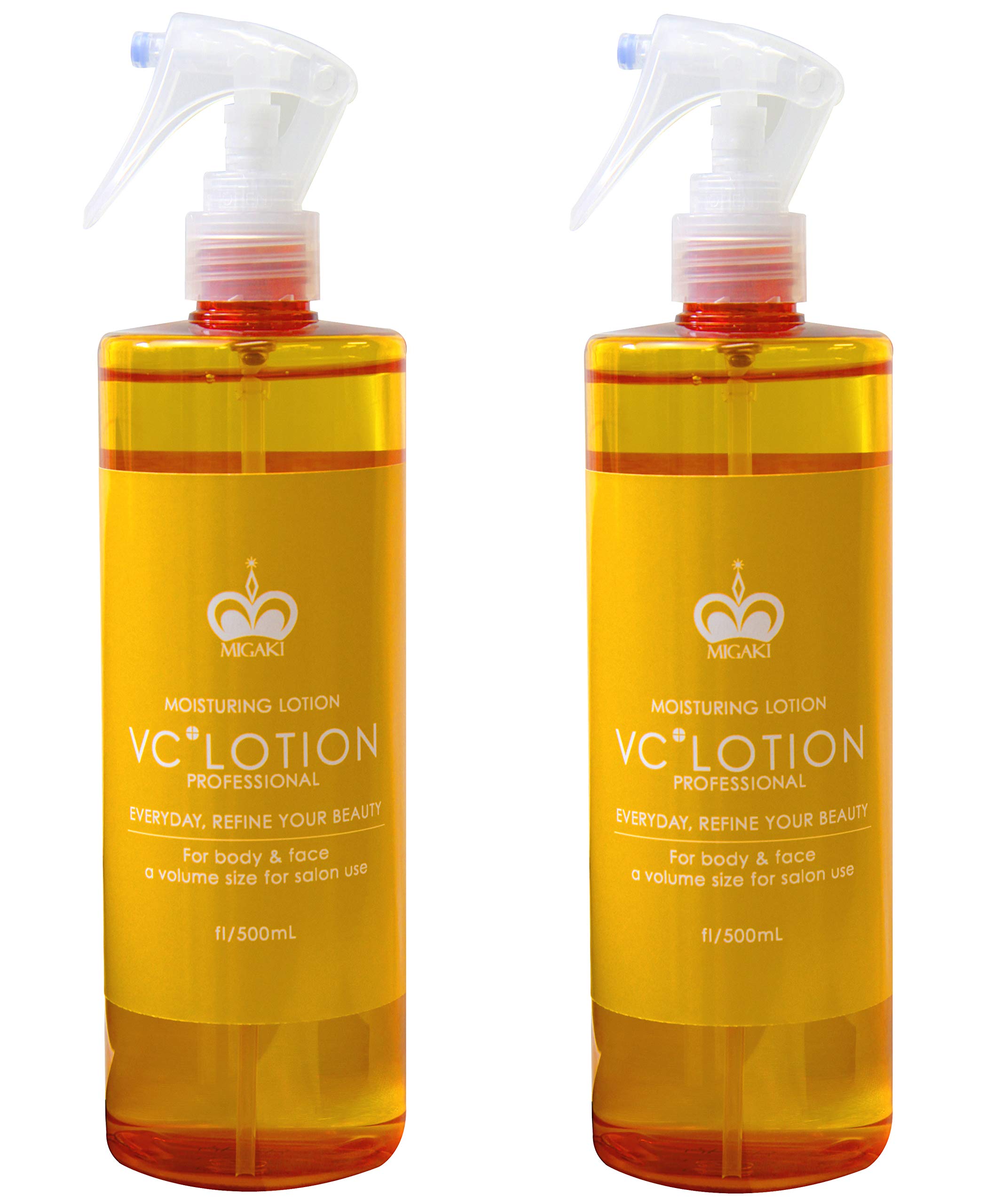 MIGAKI VCローションプラス 500ml 化粧水×2個セット