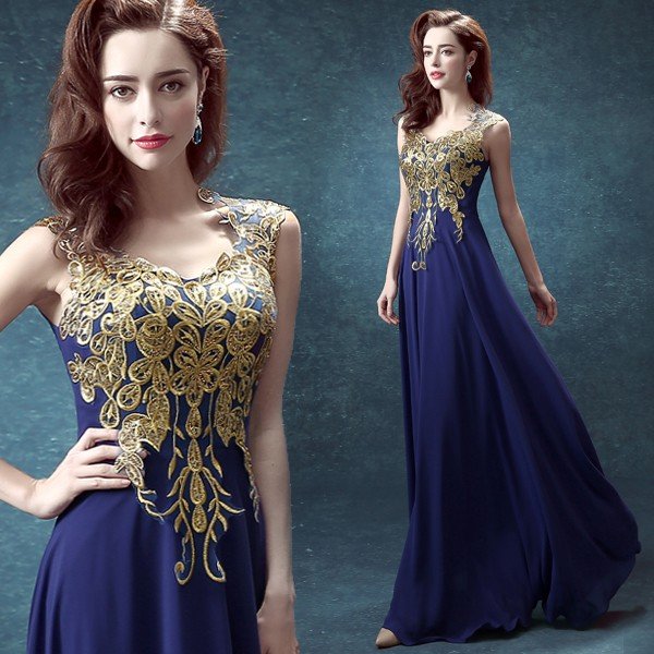 カラードレス コンサート 安い イブニングドレス 二次会 パーティードレス 演奏会 花嫁 フォーマル 発表会 カクテルドレス ロング 結婚式 青 aラインドレス