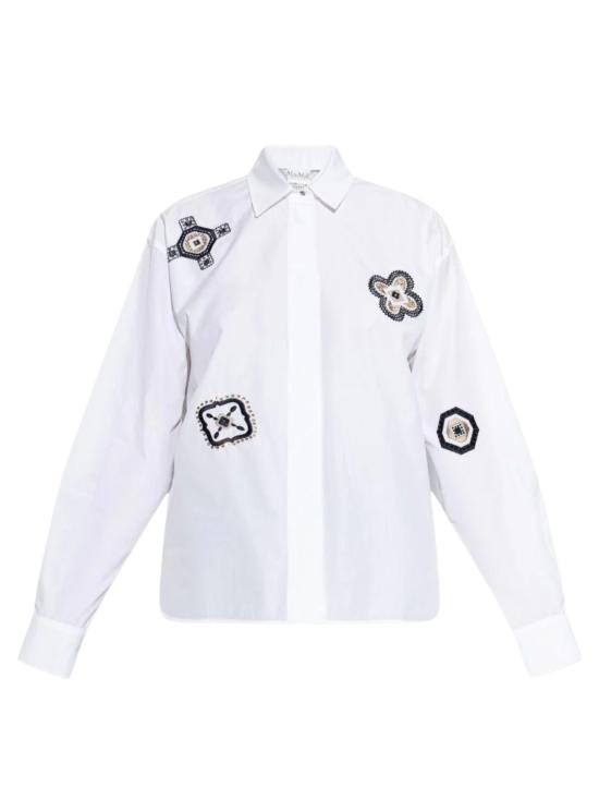 MAX MARA Women Shirts 2611111141600 MXMSHOCK001 WHITE