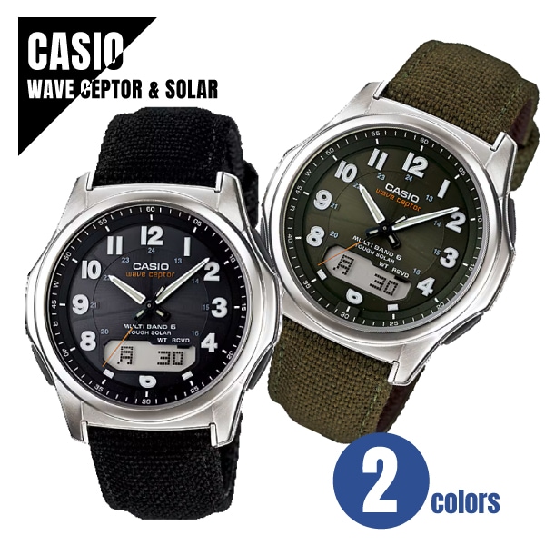 【即納】 国内正規品 CASIO カシオ ウェーブセプター 電波ソーラー クロスバンド WVA-M630B メンズ レディース