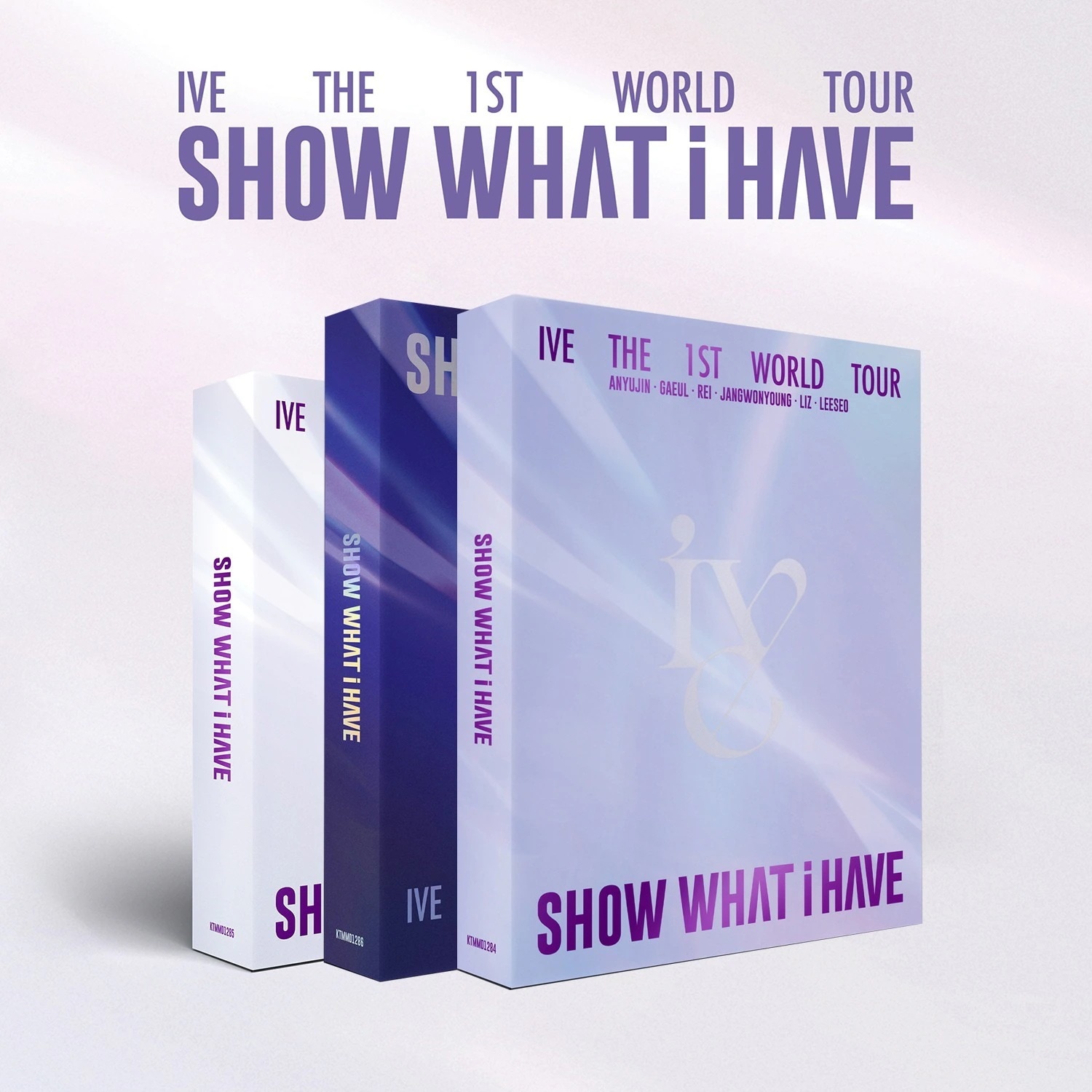 [MEGA][3種選択] (DVD / Blu-ray / KiT) IVE THE 1ST WORLD TOUR [ SHOW WHAT I HAVE ] アイヴ 公式グッズ 当店特典