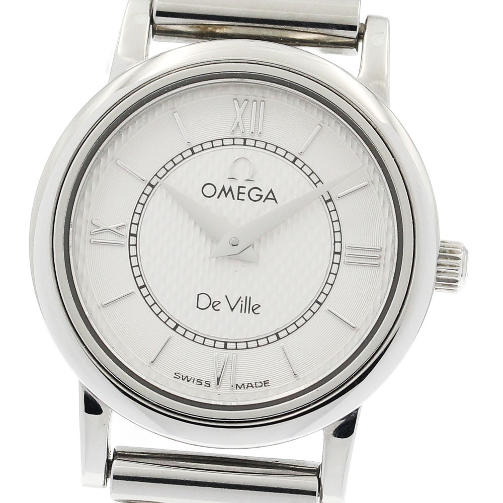 オメガ OMEGA 7874.31 デビル プレステージ クォーツ レディース _944207【中古】
