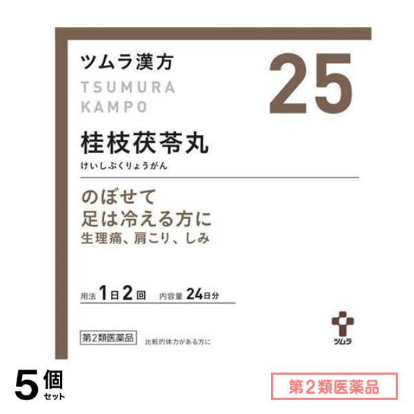 第２類医薬品 25ツムラ漢方 桂枝茯苓丸料エキス顆粒A 48包 5個セット