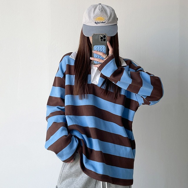 ウィンターストライプTシャツ 5,217円