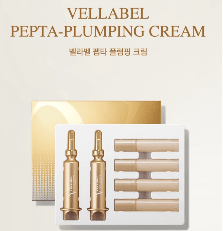 開店祝い [thesaem]Vellabel Pepta-plumping 10ml*4ea Cream 化粧水