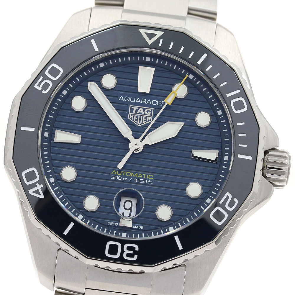タグホイヤー TAG HEUER WBP201B.BA0632 アクアレーサー プロフェッショナル300 デイト 自動巻き メンズ 極美品 箱・保証書付き_906852【中古】