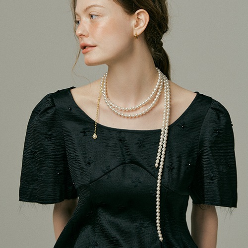 20 フラッパーパールネックレス