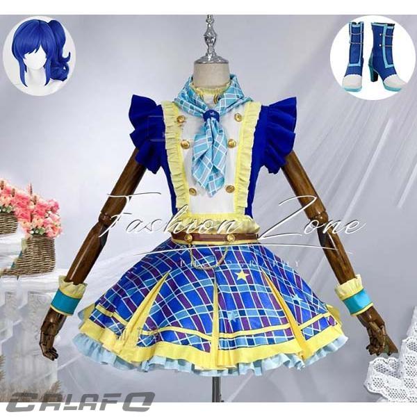 アイカツ！アイドルカツドウ！ 風 霧矢あおい 第二季 コスプレ衣装 ウィッグ 靴 cosplay ハロウィン 演出服 変装 8,667円