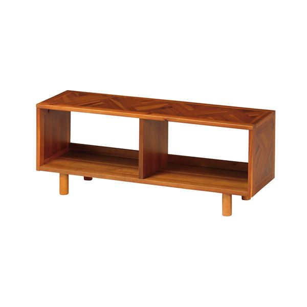 北欧風 テレビ台/テレビボード (幅1000×奥行300×高さ400mm) 木製脚付き (リビング ダイニング) 完成品